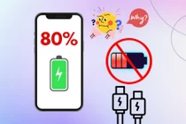 Cách khắc phục lỗi pin iPhone sạc đến 80% là dừng