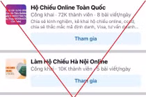 Cảnh báo nguy cơ lộ thông tin cá nhân khi làm hộ chiếu nhanh trên mạng