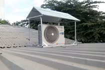 Có nên trang bị mái che cho cục nóng điều hòa?