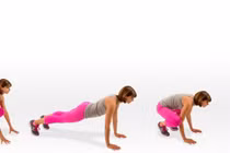 5 bài tập chống đẩy giúp đốt cháy calo, vòng eo thon gọn