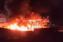 Nghệ An: Điều tra nguyên nhân hàng loạt tàu cá bị cháy