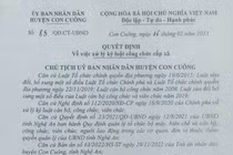 Nghệ An: Chiếm đoạt tài sản, cán bộ địa chính bị buộc thôi việc