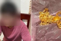 Nam thanh niên lẻn vào phòng tân hôn lấy trộm vàng