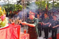 Hà Tĩnh: Truy điệu, an táng 10 liệt sĩ hy sinh tại Lào