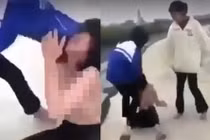 Nghệ An: Nhóm nữ sinh lột áo, đánh bạn vì mâu thuẫn trên mạng