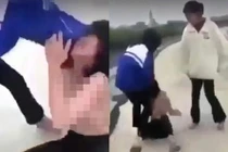 Nghệ An: Nhóm nữ sinh lột áo, đánh bạn vì mâu thuẫn trên mạng