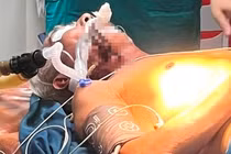 Hà Tĩnh: Cứu cụ ông bị thanh sắt đâm xuyên cổ