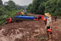Tìm thấy thi thể tài xế người Hà Tĩnh trong vụ sạt lở đất ở Lào