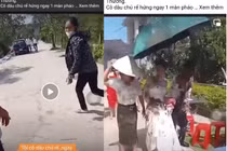 Điều tra vụ cô dâu - chú rể bất ngờ bị hắt chất bẩn vào người