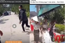 Điều tra vụ cô dâu - chú rể bất ngờ bị hắt chất bẩn vào người