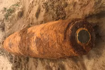 Thi công công trình, phát hiện quả bom 250kg