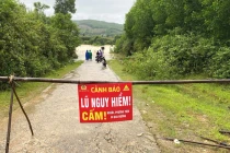 Hà Tĩnh: Mưa lớn làm nhiều tuyến đường bị chia cắt 