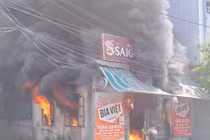 Quảng Bình: Cháy quán ăn, thiệt hại nặng về tài sản