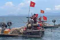 Nghệ An: Tàu cá va chạm bè mảng, một ngư dân rơi xuống biển tử vong