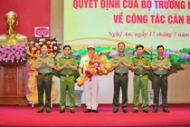 Nghệ An có tân Phó Giám đốc Công an tỉnh