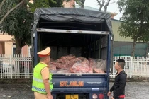 Nghệ An: Bắt giữ 600kg cổ, cánh gà không rõ nguồn gốc