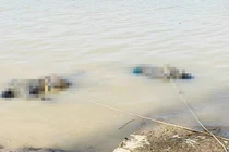 Bàng hoàng phát hiện thi thể 2 người đàn ông trên sông Lam