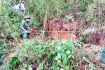 Vết nứt đồi dài 125m ở Quảng Nam: Công bố tình huống khẩn cấp