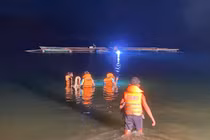 Nhảy xuống hồ thủy điện bơi, người đàn ông bị đuối nước