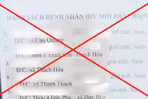 Danh sách bệnh nhân nhiễm HIV ở Quảng Bình là thông tin sai sự thật