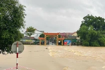 Hà Tĩnh: Mưa lớn, hơn 9.000 học sinh phải nghỉ học