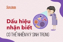 Dấu hiệu nhận biết cơ thể nhiễm ký sinh trùng