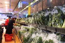 Giá rau xanh tăng “chóng mặt” sau bão số 3 Yagi