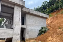 Thanh Hóa công bố tình huống khẩn cấp sạt lở khu vực trường học