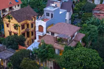 Ngắm biệt thự như ốc đảo xanh mát giữa lòng Hà Nội