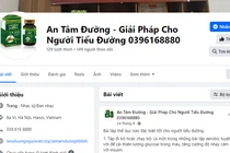 Quảng cáo thực phẩm "An tâm đường" gây hiểu nhầm như thuốc chữa bệnh