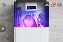 Máy khử trùng đũa thìa có tia UV diệt khuẩn giá rẻ... thành bỏ đi