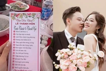 Thực đơn đám cưới "độc lạ"ở Yên Bái