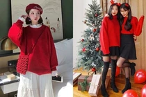 Phối đồ Giáng sinh lung linh xuống phố