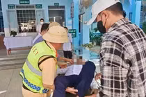 CSGT dẫn đường trên cao tốc đưa người nguy kịch đi cấp cứu