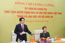 Xây dựng tổ chức bộ máy công an "tinh, gọn, mạnh, hiệu lực, hiệu quả"