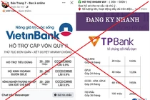 Nhiều chiêu trò giả mạo ngân hàng, lừa đảo mời vay tín dụng