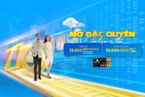 PVcomBank tặng Dặm Bông Sen Vàng cho chủ thẻ tín dụng