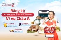 Đăng ký Agribank E-Mobile Banking: Cơ hội sở hữu iPhone và du lịch Châu Á