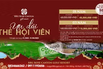 Ưu đãi hấp dẫn nhân dịp khai trương sân BRG Rose Canyon Golf Resort