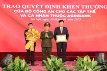 Agribank được công nhận chuẩn “An toàn về an ninh, trật tự” của Bộ Công an