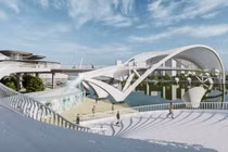 Cầu đi bộ qua sông Sài Gòn chính thức thực hiện mũi khoan cọc đầu tiên 