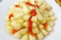 Củ kiệu lọt top đồ muối ngon nhất thế giới