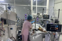 Cứu sống thành công bé gái bị viêm cơ tim tối cấp, sốc tim 