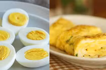 Trứng luộc và trứng rán, loại nào bổ dưỡng hơn?