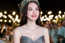  Hoa hậu Thùy Tiên gây tranh luận về phát ngôn lấy chồng