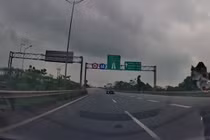 Tài xế đi ngược chiều cao tốc: Phạt tiền, tước bằng lái