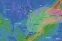 Bão Yinxing có tác động đến đất liền Việt Nam?