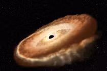 Ăn quá nhiều vật chất, hố đen lăn ra... "ngủ đông" 