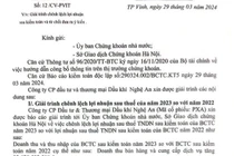 Dầu khí Nghệ An bị nghi ngờ khả năng hoạt động liên tục