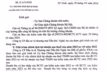 Dầu khí Nghệ An bị nghi ngờ khả năng hoạt động liên tục